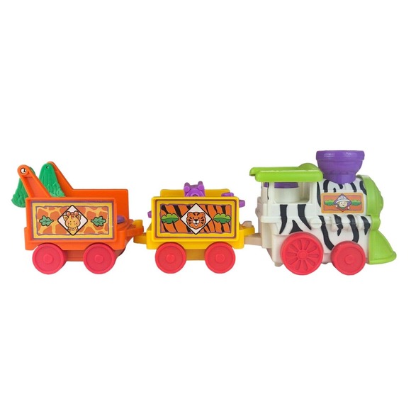 Fisher Price Little People Musical Zoo Safari Train Giraffe Figure - Picture 3 of 12